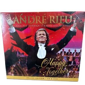 Andre Rieu & his Johann Strauss orchestra deluxe edition CD & DVD happy Together